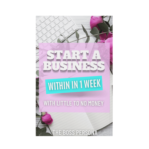 Start A Business Boss Print - thebosspersona